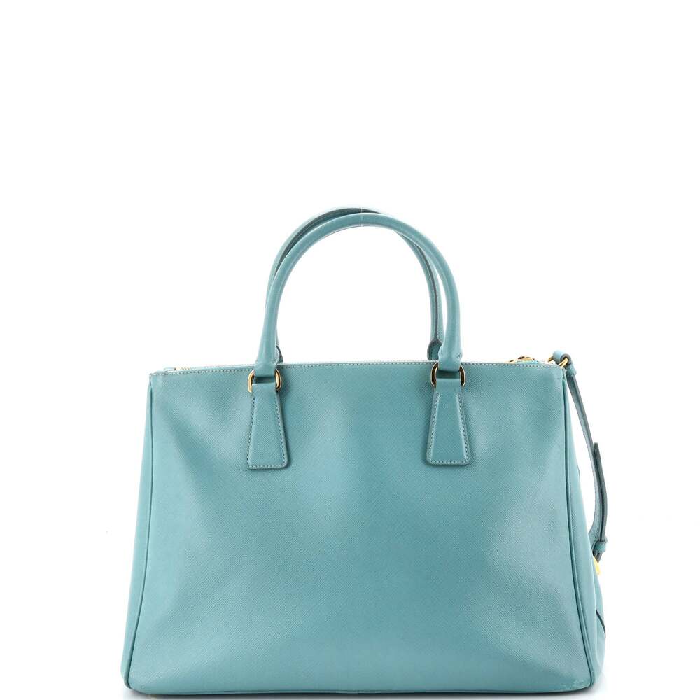 Prada Double Zip Lux Tote Saffiano #247351P92B - Picture 3 of 7